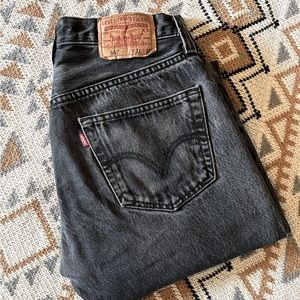 Women’s 501 Levi Denim, Vintage, Straight Leg, 31x32